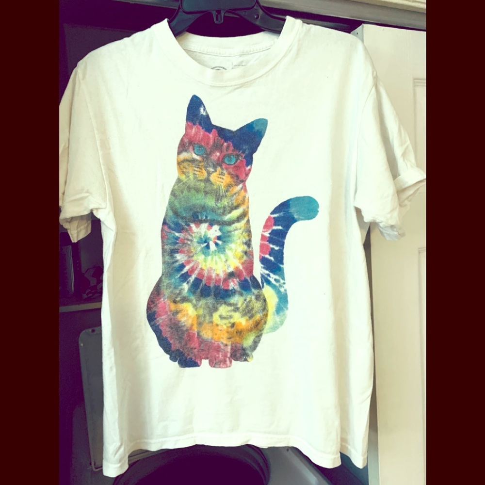 Unisex Medium Groovy Cat T Shirt